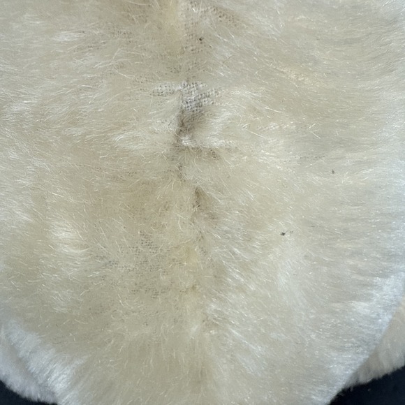 Hermann Original Teddy White Bear Mohair Jointed WestGermany 16" Growler usedVG+ - Picture 11 of 16